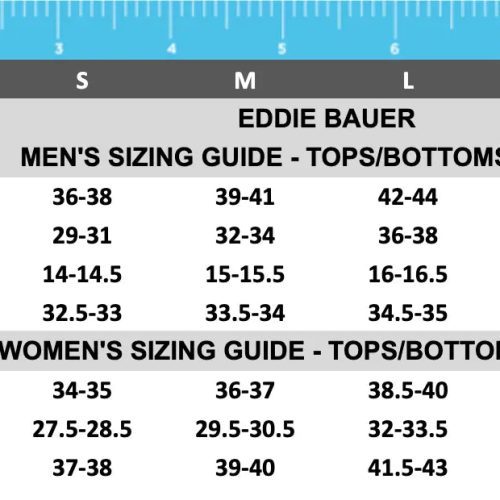 Eddie Bauer Size Chart Updated 3b3289c3 d8e0 4980 b410 94ef88ae6d2f