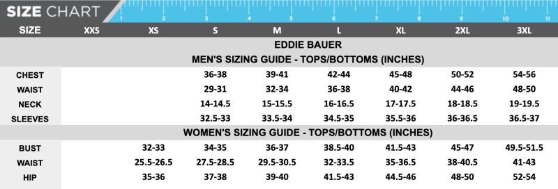 Eddie Bauer Size Chart Updated 444b27be 3303 4635 ad36 165fde74c8c0