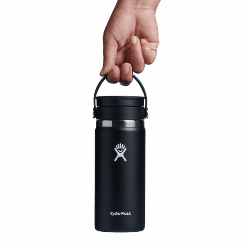 Hydro Flask Wide Mouth w. Flex Sip Lid 16 oz Black 3