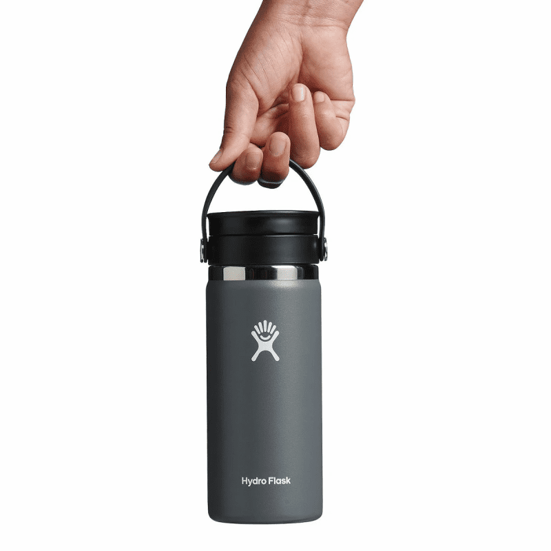 Hydro Flask Wide Mouth w. Flex Sip Lid 16 oz Stone 3