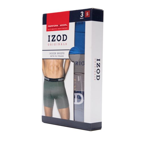 IZODMen s3 PackBoxerBriefs BlackIolite QuietShade BlueDepths 2 2