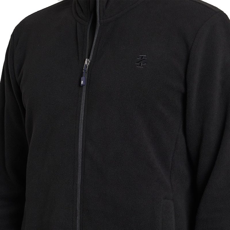 IZODMen sFullZipFleece Black 3