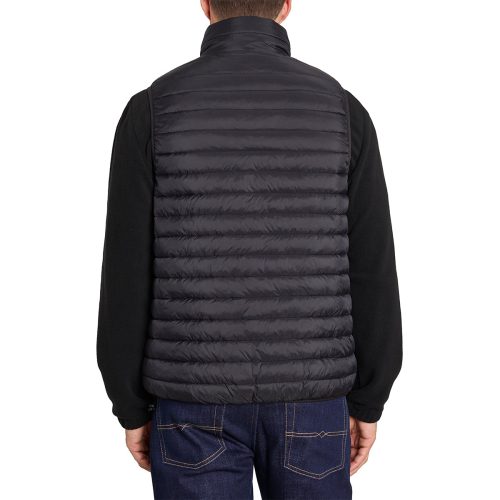 IZODMen sFullZipPufferVest Black 2