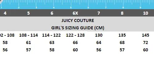 Juicy Couture Size Chart 32abe494 a8e0 4c0b ae77 6e01cc7b410d