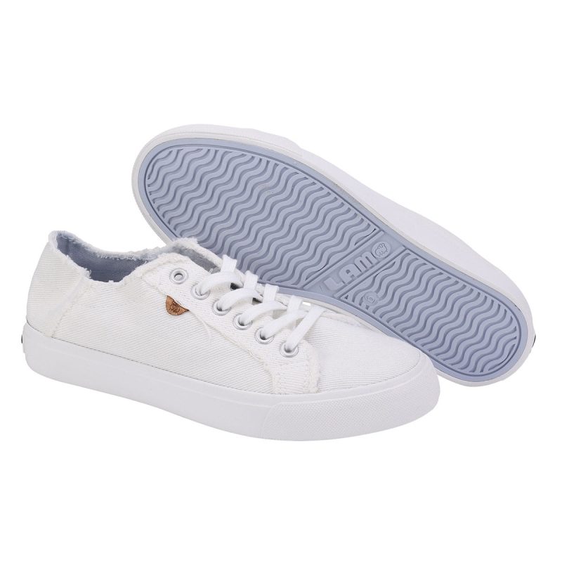 LamoWomen sVitaCanvasCasualShoe White 4