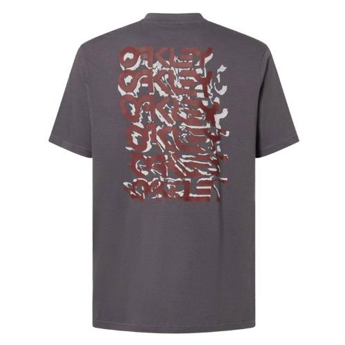 OakleyMen sScatteredScreenB1BShortSleeveShirt UniformGrey 2