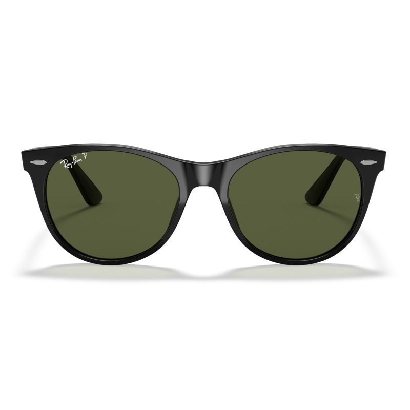 Ray BanMen sPolarizedWayfarerIISunglasses Black G 15Green 2