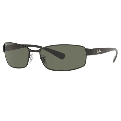 Black/Crystal Green Polarized-