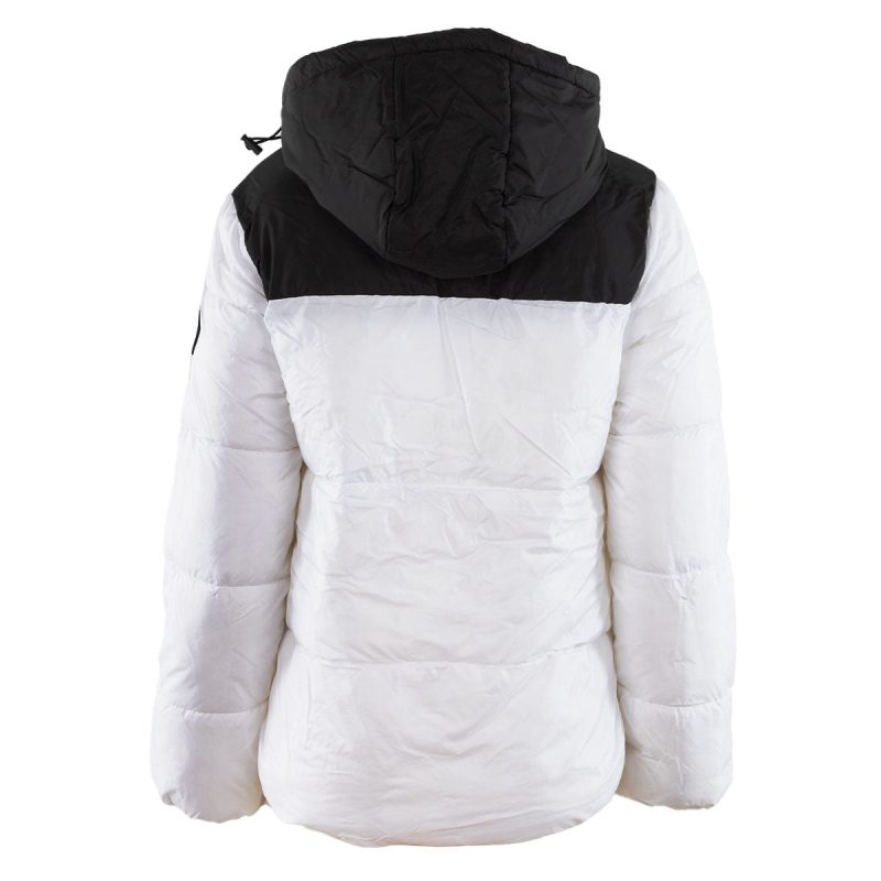 ReebokWomensPufferJacket White 3