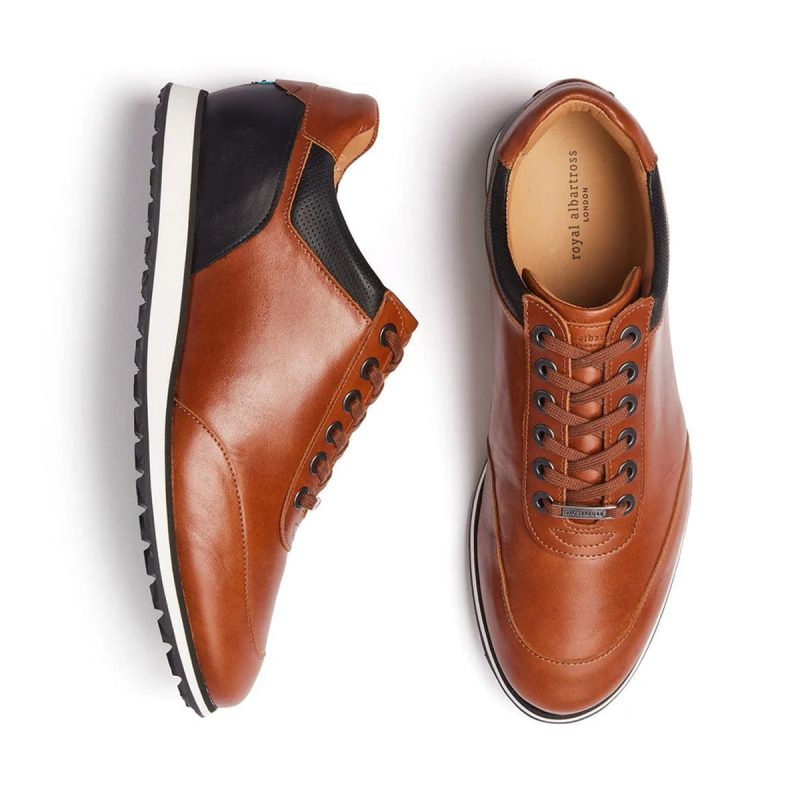 RoyalAlbartrossMen sRichmondGolfShoe Mocha 2