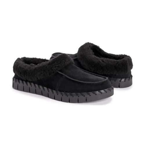 S033977426054 MukLuksWomen sFlexi BuffaloShoeBlack 2