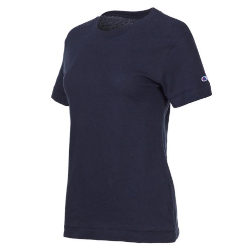 S190862591683 Champion Women s University II Short Sleeve Tee Navy 1