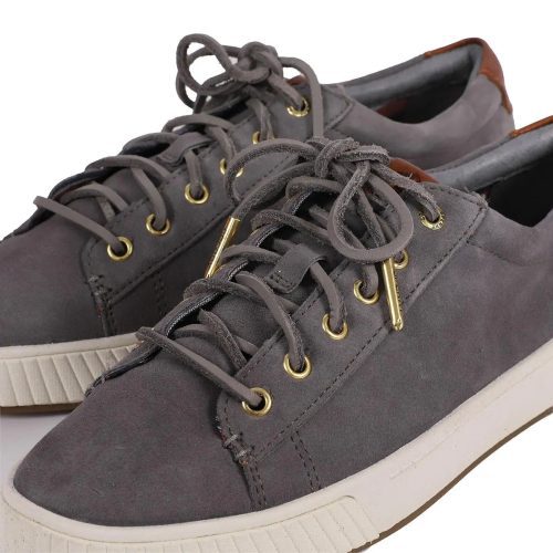 S194713090288PAR Sperry Women s Vulcanized Anchor Plushwave LTT Suede Shoes Grey 3