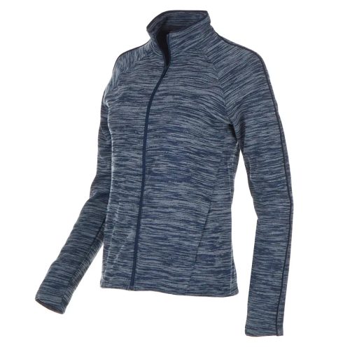 S196634778573 Under Armour Women s Tempo Fleece Full Zip Academy Heather 1