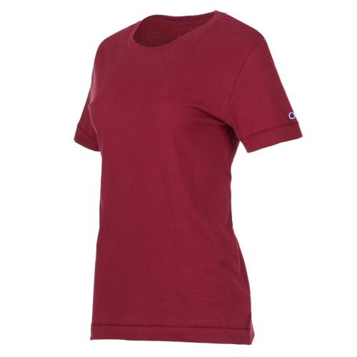 S197417679117 Champion Women s University II Short Sleeve Tee Garnet 1