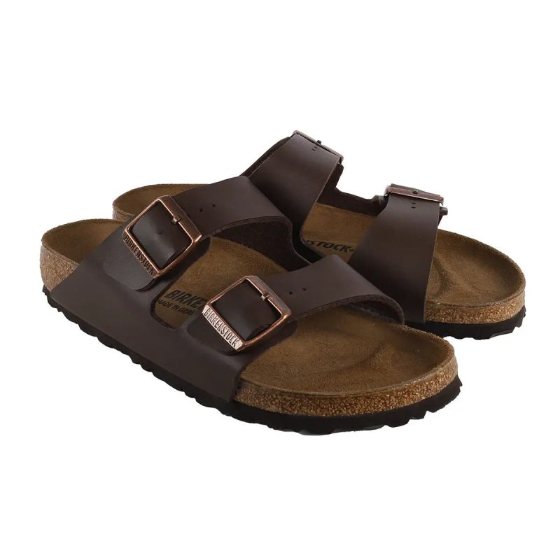 S736399033380PAR BirkenstockArizonaBirko FlorSandalDarkBrown40Medium Narrow 2