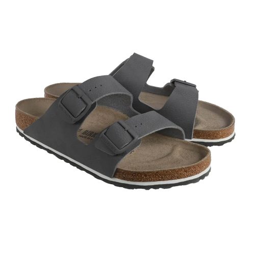 S736399033380PAR BirkenstockArizonaBirko FlorSandalDesertSoilGray42Regular Wide 2