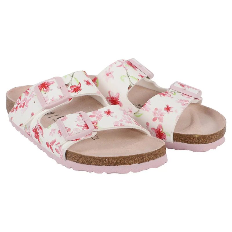 S736399035025PAR BirkenstockArizonaBirko FlorSandalBlossomWhite 2