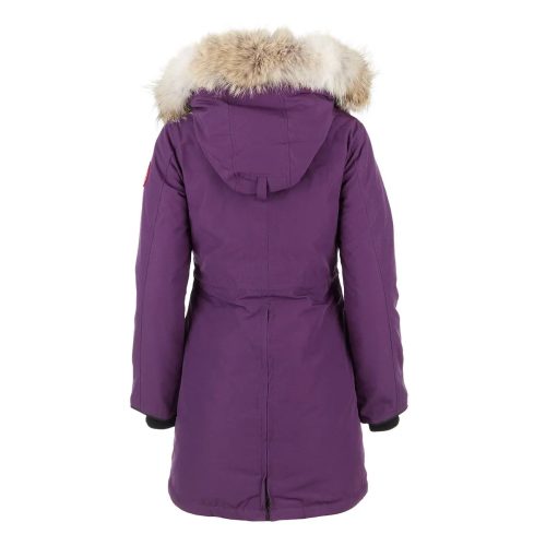 S801688757374 Canada Goose Women s Rossclair Parka Fusion Arctic Dusk 2