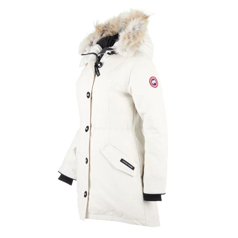 S801688932610 Canada Goose Women s Rossclair Parka Fusion Early Light 1