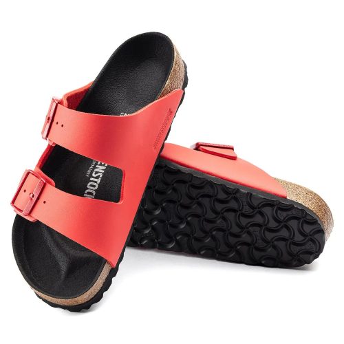 S822698764244 Birkenstock Arizona Birko Flor Sandals Poppy 1