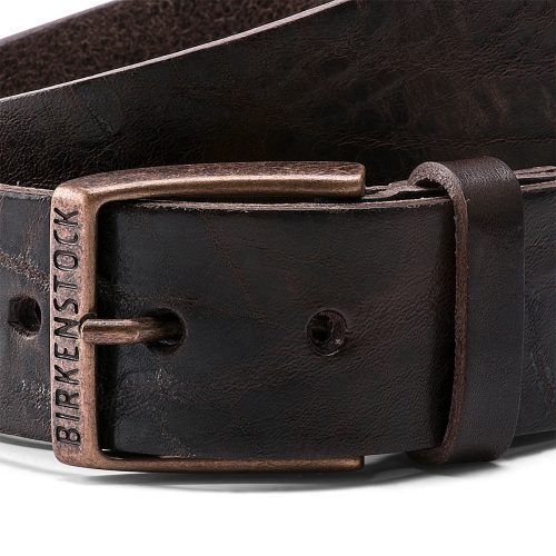 S886457347093 Birkenstock Ohio Belt 40MM Natural Leather Dark Brown 3