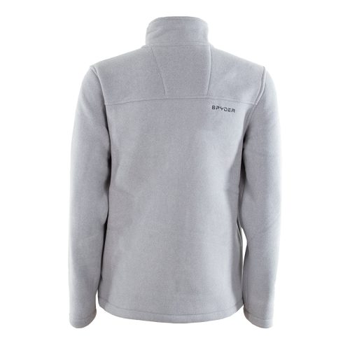 SpyderMen sStripeFleeceFullZip Grey 2