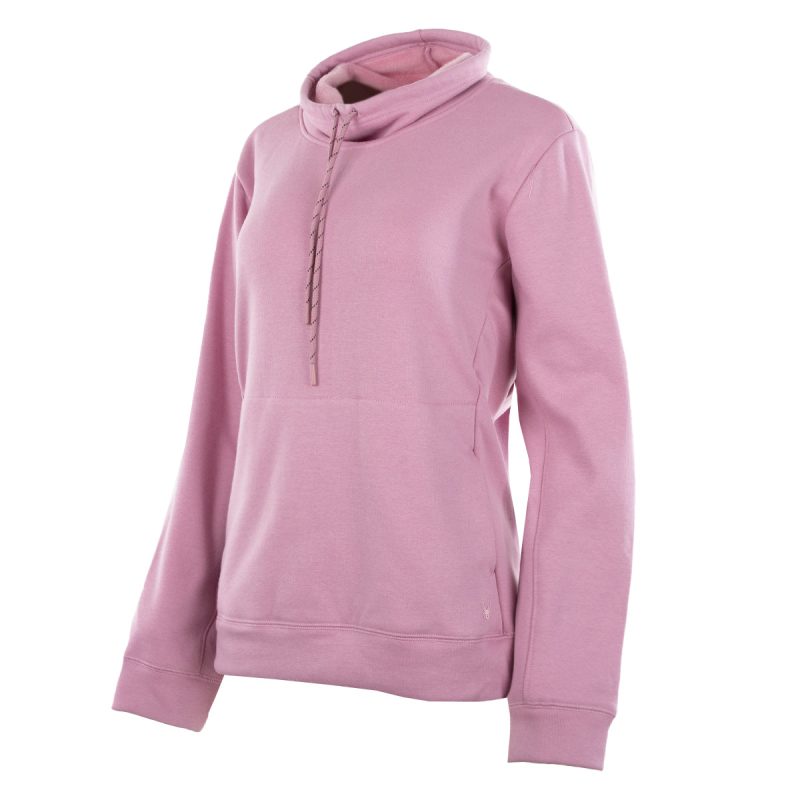 SpyderWomen sCowlNeckPullover Orchid 2