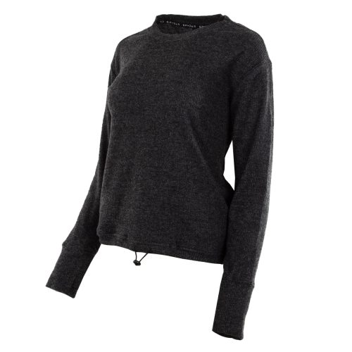 SpyderWomen sCozieBrushedRibCrewneckShirt Black 2