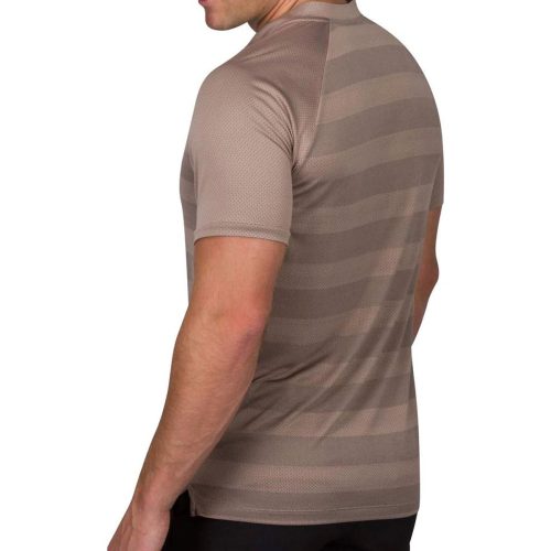 ThreeSixtySixMen sCollarlessGolfPolo Khaki 2