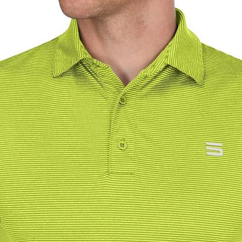 ThreeSixtySixMen sGolfPolo NeonGreen 3