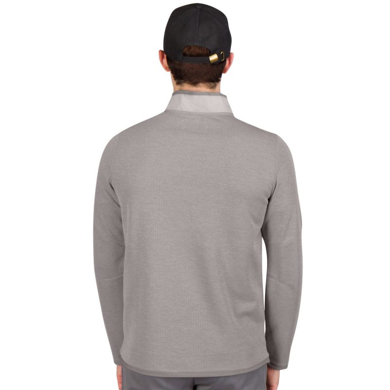 ThreeSixtySixMen sMockNeckSweater LightGrey 2