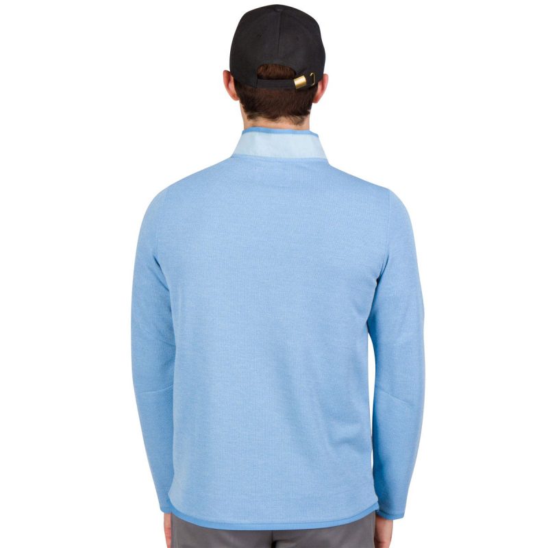 ThreeSixtySixMen sMockNeckSweater SlateBlue 2