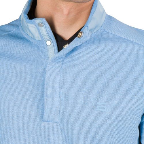 ThreeSixtySixMen sMockNeckSweater SlateBlue 3