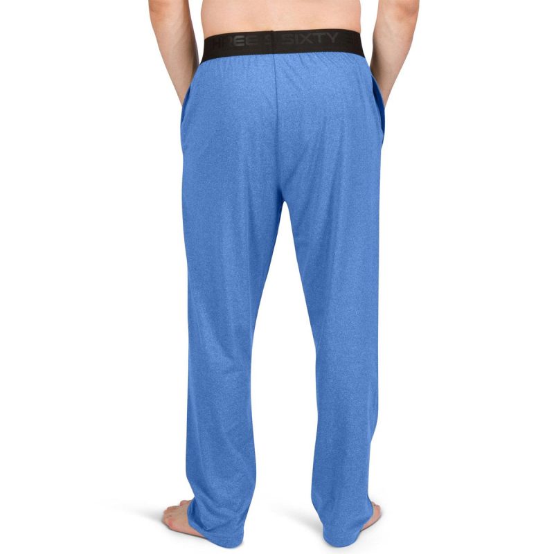 ThreeSixtySixMen sSolidPajamaPants OceanBlue 2