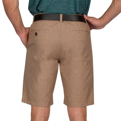 ThreeSixtySixMen sTaperedGolfShorts Beige 2