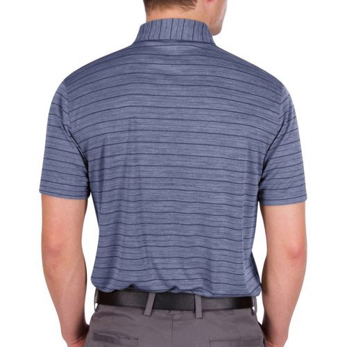 ThreeSixtySixMen sUltraFineStripedPolo DenimNavy 2