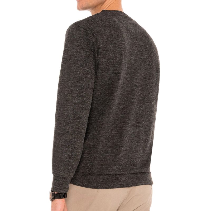 ThreeSixtySixMen sV NeckSweater Black 2