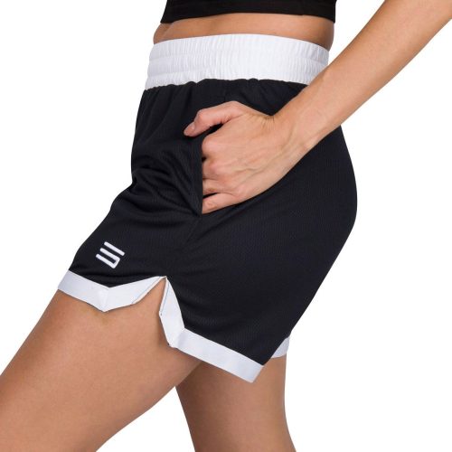 ThreeSixtySixWomen sBasketballShorts BlackOnyxSolid 3