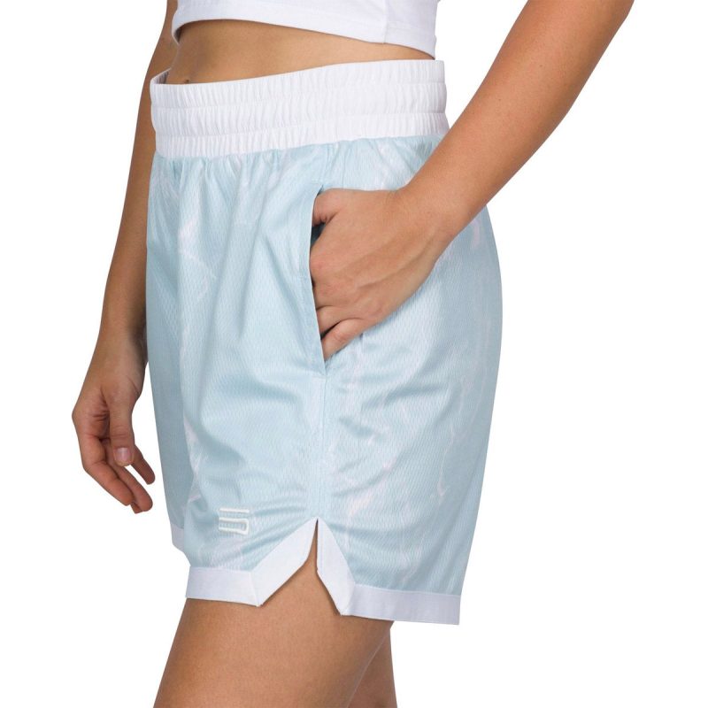 ThreeSixtySixWomen sBasketballShorts BlueSky 3