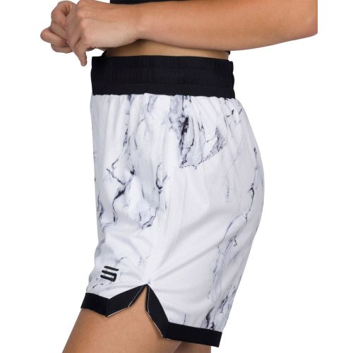 ThreeSixtySixWomen sBasketballShorts MarbleWhite 3