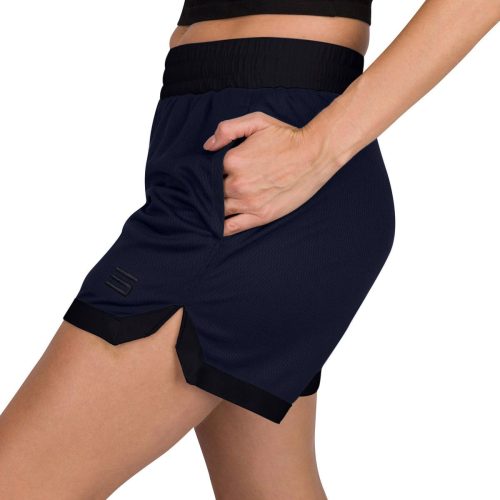 ThreeSixtySixWomen sBasketballShorts NavyBlazerSolid 3