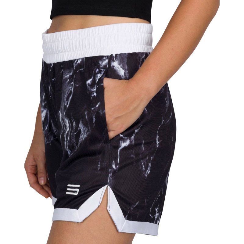 ThreeSixtySixWomen sBasketballShorts OnyxBlack 3