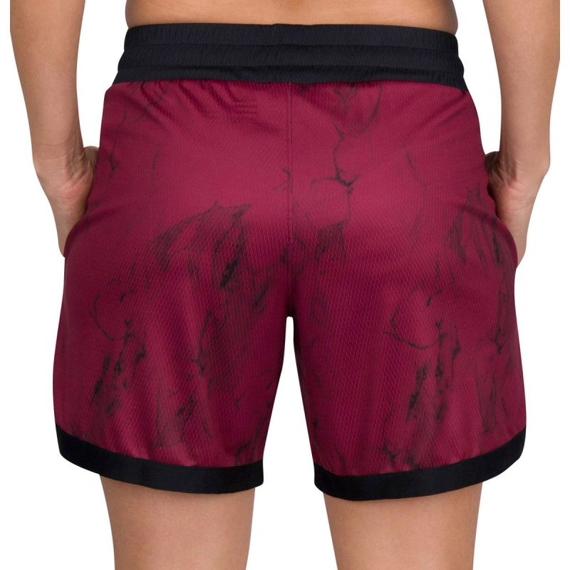 ThreeSixtySixWomen sBasketballShorts PortRed 2