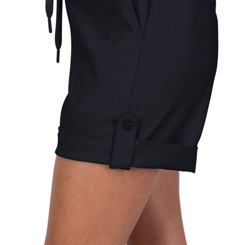 ThreeSixtySixWomen sGoToGolfShorts JetBlack 3