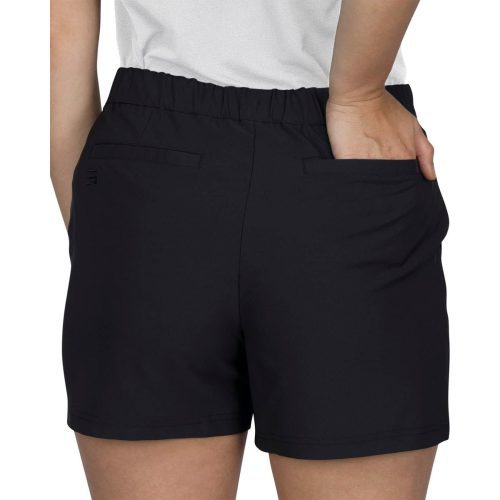 ThreeSixtySixWomen sGolfShorts JetBlack 2