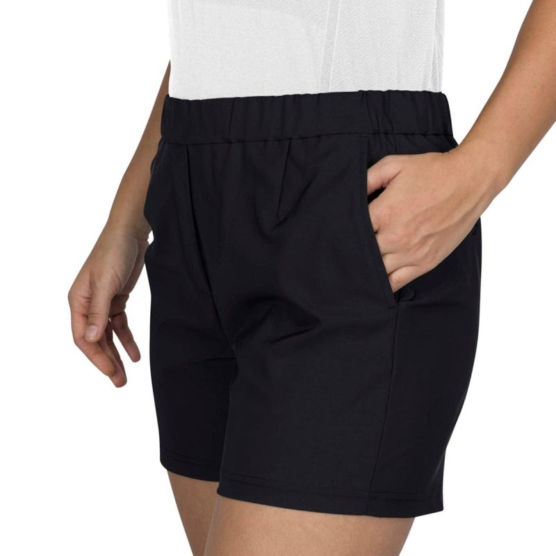 ThreeSixtySixWomen sGolfShorts JetBlack 3