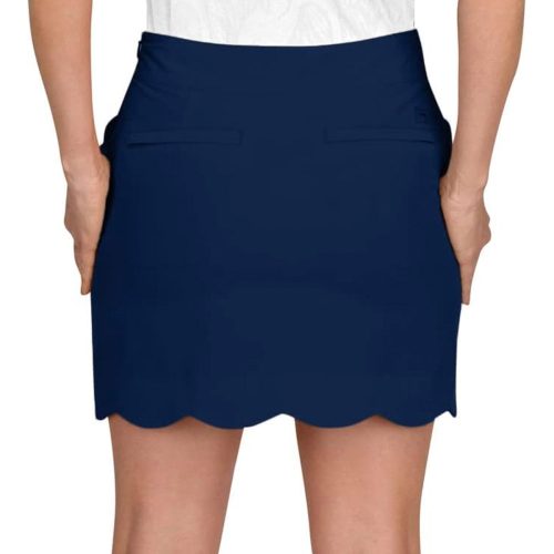 ThreeSixtySixWomen sScallopGolfSkort CadetNavy 2