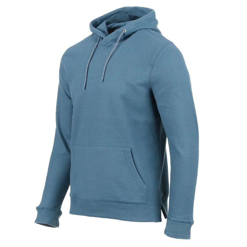 Xcelsius Men s Cashmere Look Hoodie Teal 1