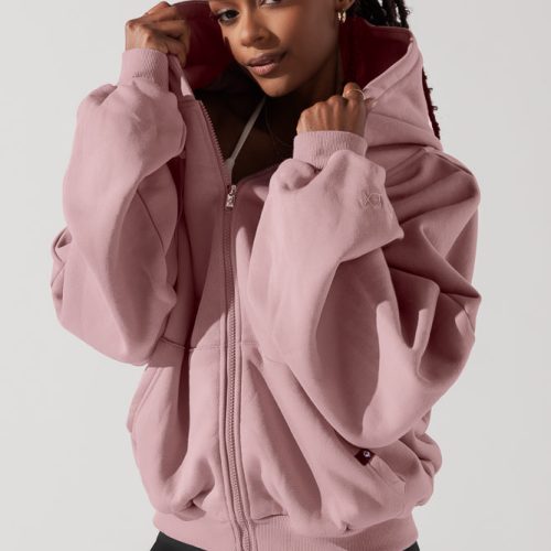 ZipCloudHoodie blush 5002 0100 Edit